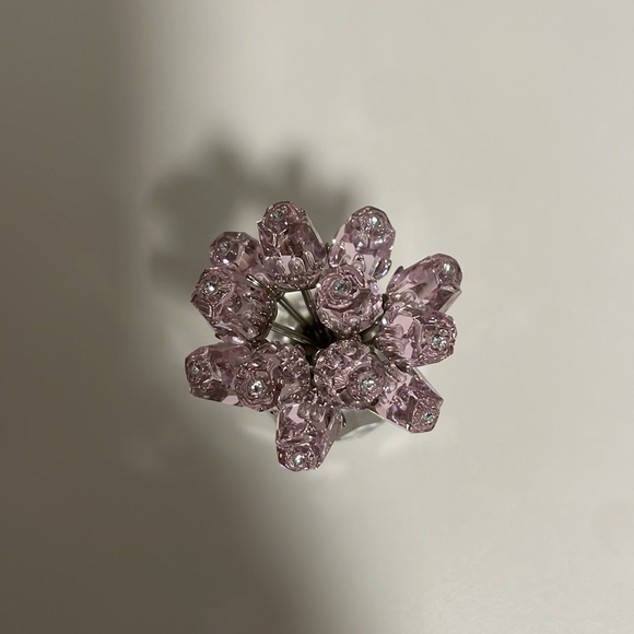 SWAROVSKI Crystal Dozen Pink Roses - Picture 3 of 5